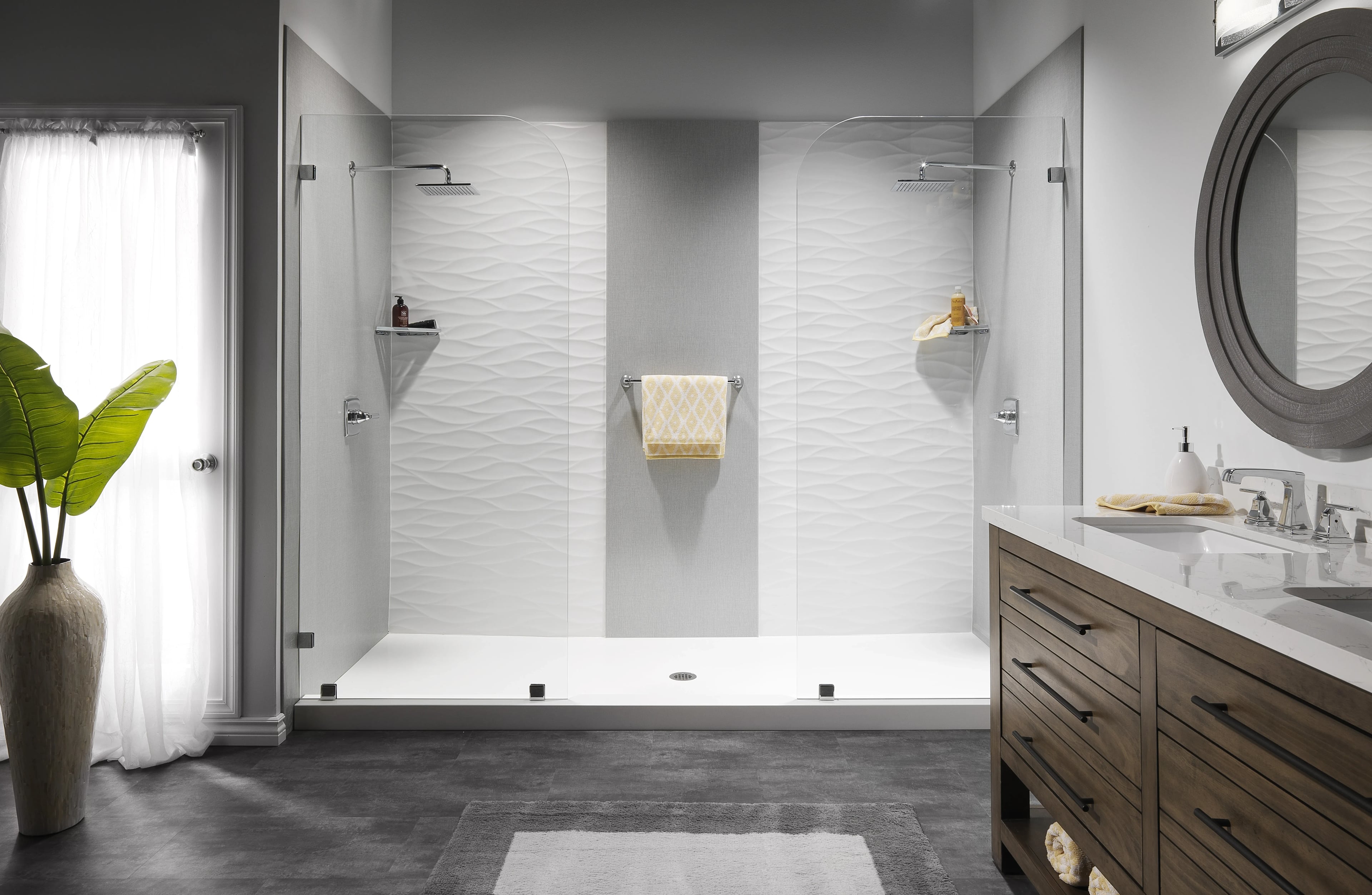 Tub-to-Shower Conversions & Walk-In Showers