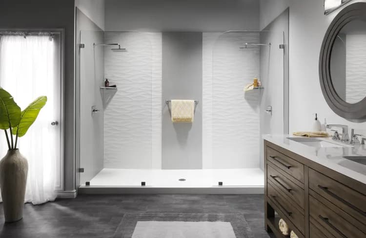 Tub-to-Shower Conversions & Walk-In Showers